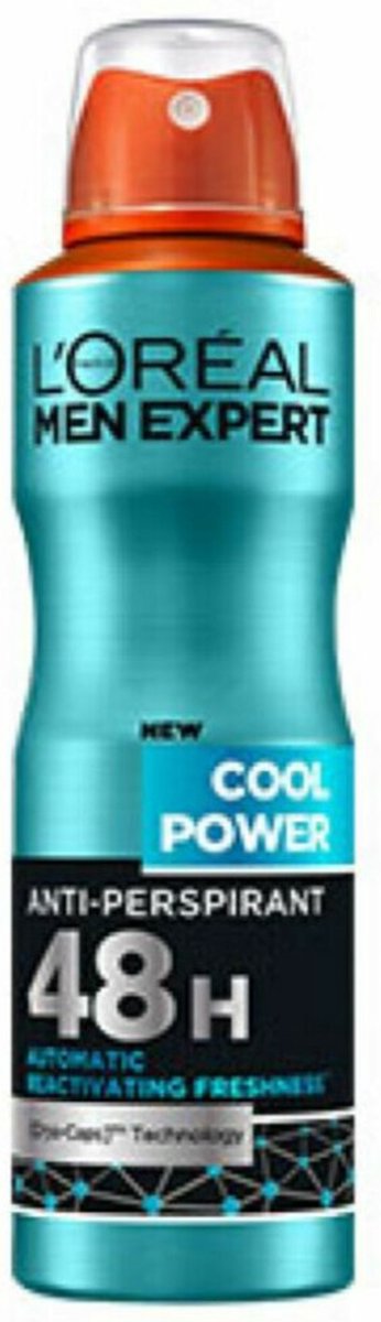 Goedkoopste L’Oréal Paris Men Expert Cool Powder Deodorant Spray - 6 x 150 ml