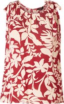 YESTA Jelissa Top - Port/Multi colour - maat 4(54/56)