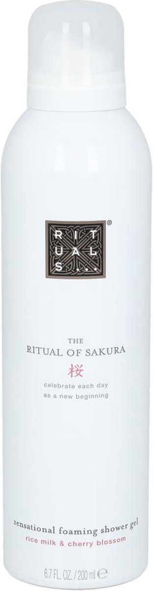 RITUALS The Ritual of Sakura Foaming Shower Gel - 200 ml op De Prijzenvolger