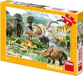 Puzzle enfant Dino 100 pièces