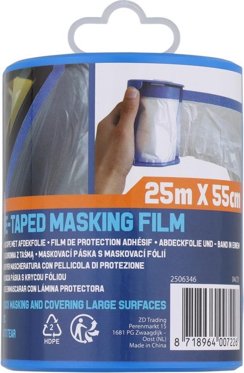QuiP masking tape dispenser voor nauwkeurig en snel afplakken - Nederland