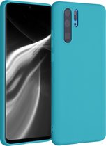 kwmobile telefoonhoesje voor Huawei P30 Pro - Hoesje voor smartphone - Back cover in ijsblauw