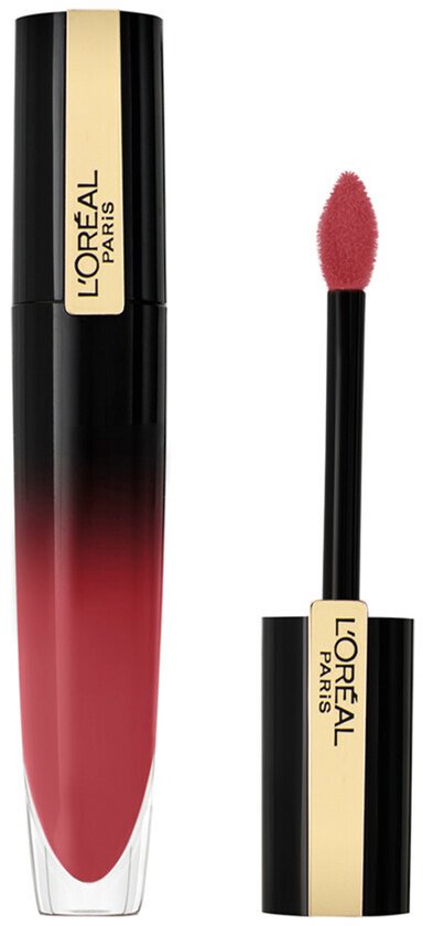 L’Oréal Paris Brilliant Signature Lippenstift - 302 Be Outstanding - Nude - Ultra Glanzend