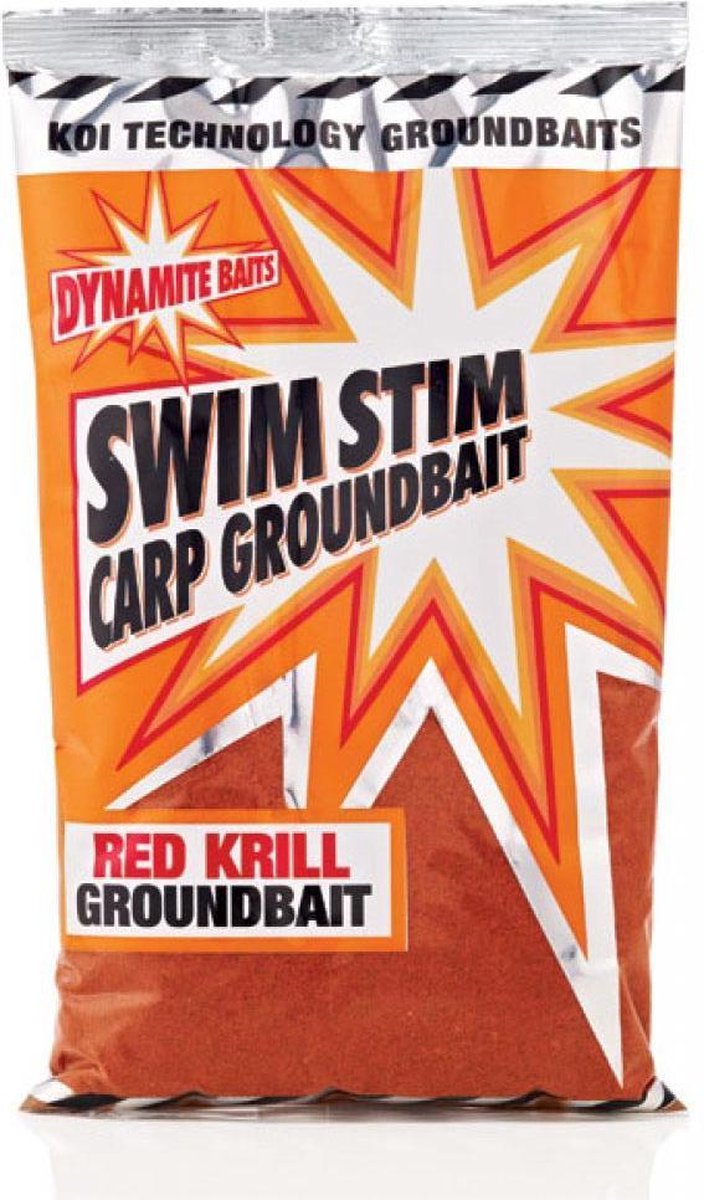 Dynamite Baits Swim Stim GroundBait - Red Krill - 900g - Rood