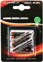 Batterij - Igan Sio - AAA/LR03 - 1.5V - Alkaline Batterijen - 6 Stuks