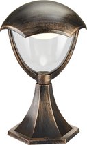 LED Tuinverlichting - Staande Buitenlamp - Iona Grichto - 6W - Warm Wit 3000K - Antiek Roestkleur - Aluminium