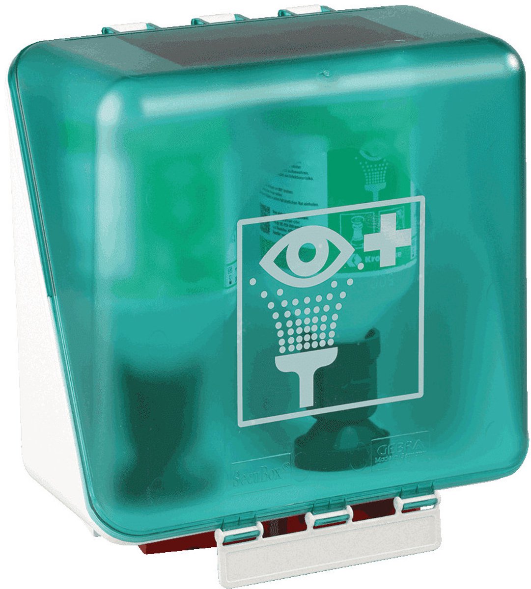Goedkoopste Plum SecuBox oogspoelstation met oogspoeling 2 x 500 ml oogspoeling