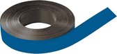 Beschrijfbare magneetband, blauw 40mm, 30m/rol