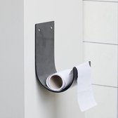 House Doctor toiletrolhouder Simply Iron zwart