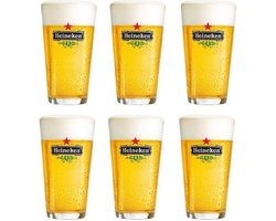 Heineken Bierglas Vaasje - 25 cl - 6 Stuks