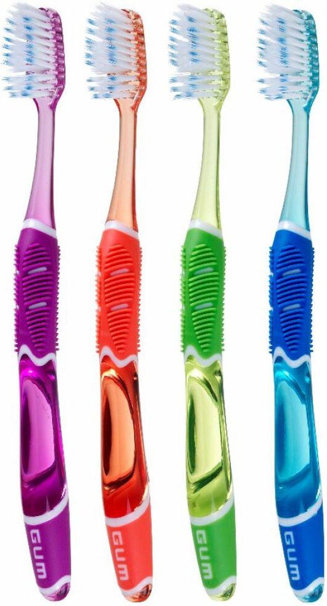 GUM Tandenborstel Compact Pro Soft - 3 x - Voordeelverpakking