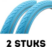 Fietsband - Buitenband - Set van 2 - SA 206 26 x 1.75 inch (47-559) blauw