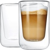 Blomus Set 2 verres à cappuccino / thé isolés,