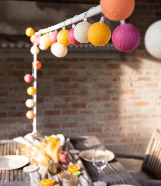 Cotton Ball Lights buitenlichtslinger Coral Starter kit