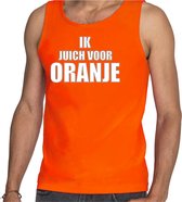 Oranje fan tanktop voor heren - ik juich voor oranje - Holland / Nederland supporter - EK/ WK kleding / outfit XL