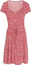 Cassis - Female - Jurk met bloemenprint  - Rood