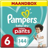 Pampers Baby Dry Pants - Maat 6 - Maandbox - 144 luierbroekjes