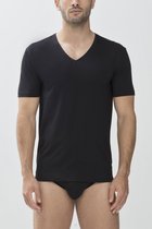 Mey - V-hals Dry Cotton T-shirt Zwart - Heren - Maat 3XL - Slim-fit