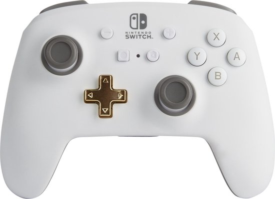 PowerA Enhanced Wireless Or, Gris, Blanc USB Manette de jeu Nintendo Switch  | bol.com