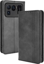 Xiaomi Mi 11 Ultra Portemonnee Hoesje Zwart - Cacious (Wallet Serie)