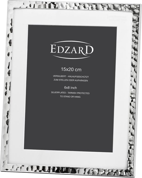 Edzard Fano - Fotolijst - Zilver - Passepartout - 15 x 20