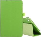 Voor Samsung Galaxy Tab A7 Lite T220/T225 Litchi Textuur Effen Kleur Horizontale Flip Lederen Case met Houder & Pen Slot (Groen)