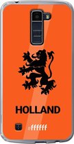 6F hoesje - geschikt voor LG K10 (2016) -  Transparant TPU Case - Nederlands Elftal - Holland #ffffff