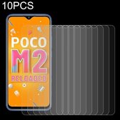 Voor Xiaomi Poco M2 Reloaded 10 STKS 0.26mm 9H 2.5D Gehard Glas Film