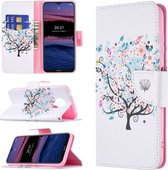 Voor Nokia G20 Gekleurde Tekening Patroon Horizontale Flip Leren Case met Houder & Kaartsleuven & Portemonnee (Boom)