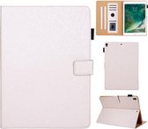 Haar zijdeachtige textuur effen kleur horizontale flip lederen tas met houder & kaartsleuven & fotolijst & antislipstrip voor iPad Pro 10,5 inch (2017) / (2019) (goud)