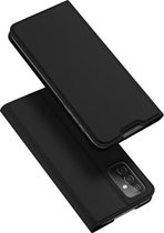 Voor Samsung Galaxy A82 5G DUX DUCIS Skin Pro Series Horizontale Flip PU + TPU lederen tas met houder en kaartsleuven (zwart)
