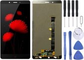 AMOLED Materiaal LCD-scherm en Digitizer Volledige montage voor ZTE Nubia Z11 Max NX535J NX523J (zwart)