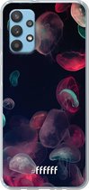 6F hoesje - geschikt voor Samsung Galaxy A32 4G -  Transparant TPU Case - Jellyfish Bloom #ffffff