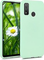 kwmobile telefoonhoesje voor Huawei P Smart (2020) - Hoesje voor smartphone - Back cover in mat mintgroen