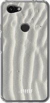 6F hoesje - geschikt voor Google Pixel 3a -  Transparant TPU Case - Sandy #ffffff