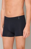 Schiesser Long Life Soft Heren Boxershort - Blauw/Zwart - Maat XXL