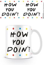 Friends How You Doin Dots Mug - 325 ml