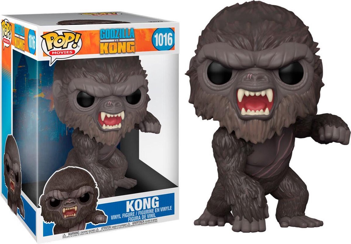 Funko Kong 10 inch - Funko Pop! - Godzilla Vs Kong Figuur - 25cm | bol.com