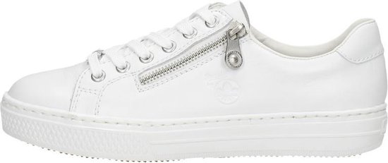 Rieker dames sneaker - Wit - Maat 39 | bol.com