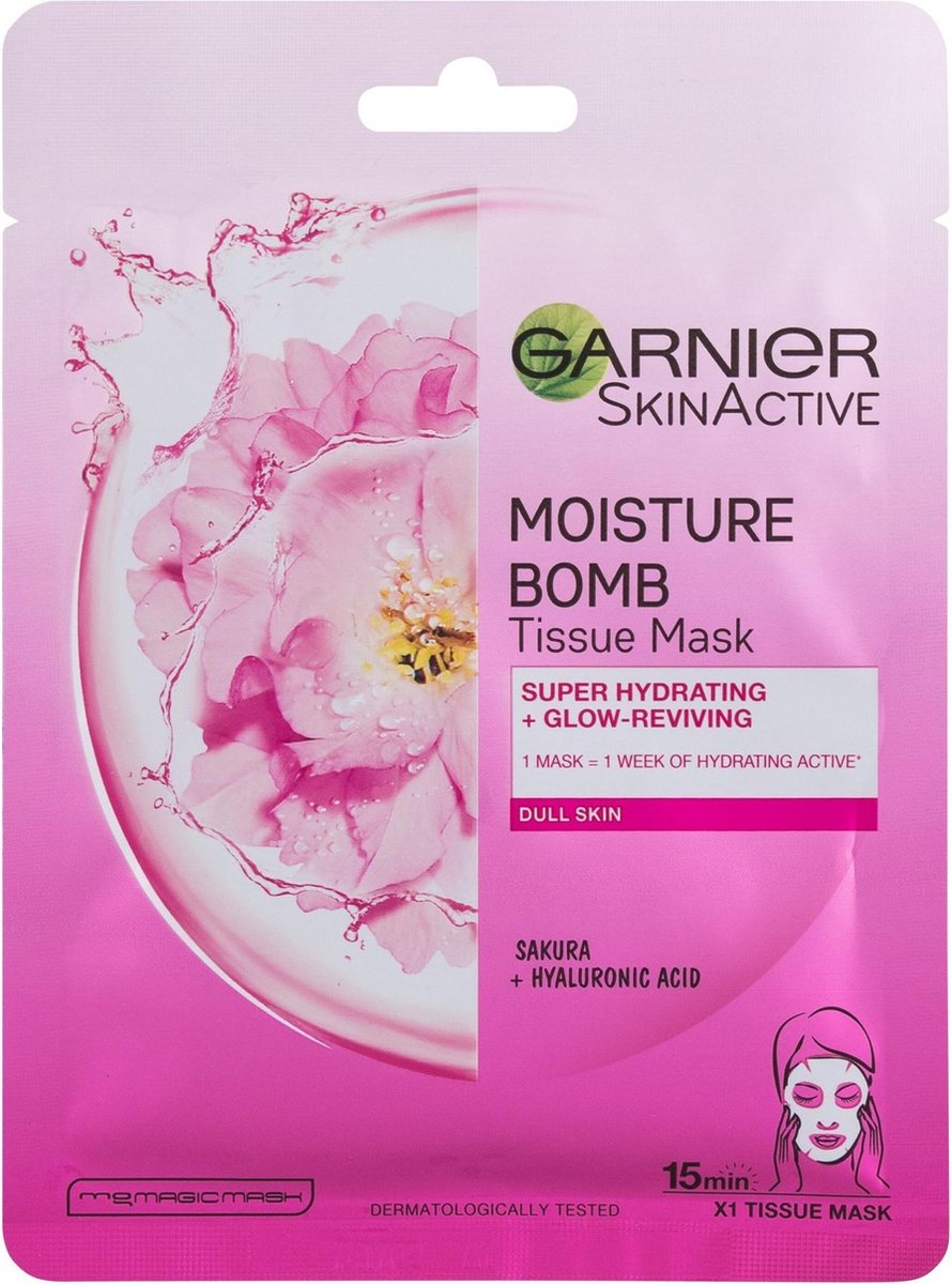 Goedkoopste Skinactive Moisture Bomb (sakura) - Face Mask 1.0ks