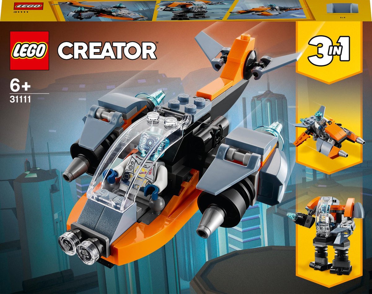 LEGO Creator Cyber Drone - 31111 - LEGO