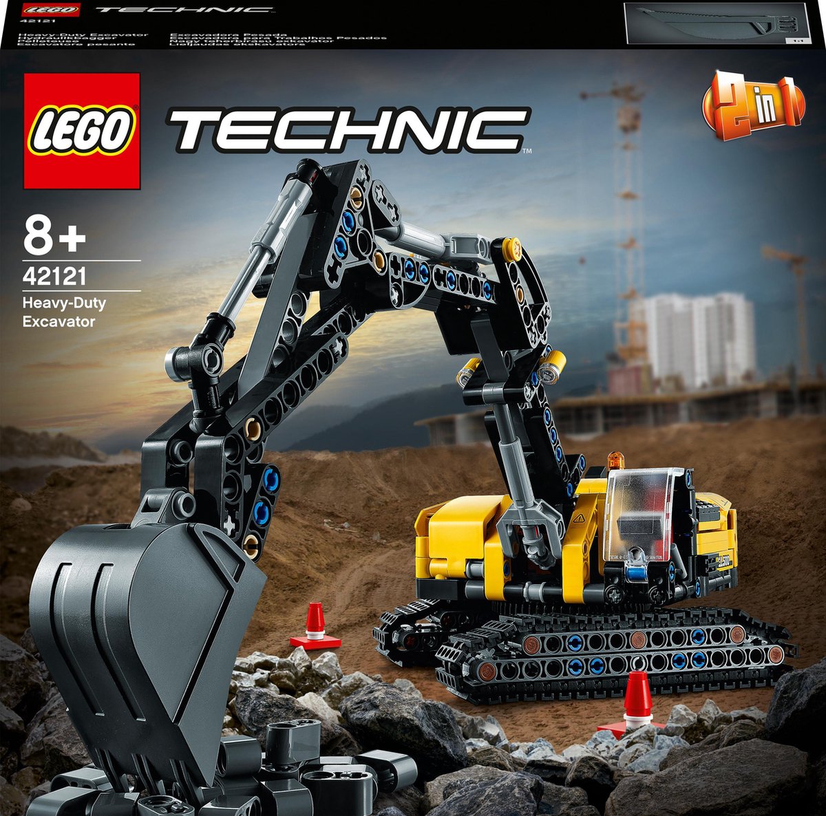 Bulldozer Lego Technic - Jaune - Extérieur - Enfant - A partir de