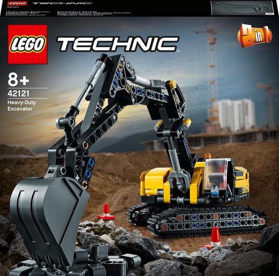 LEGO Technic Zware Graafmachine - 42121 | bol.com