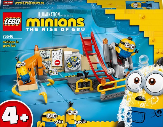 Minions in Gru's Lab