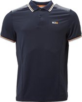 Sjeng Grind Tennispolo Blauw Heren - Maat XL