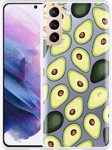 Hoesje Geschikt voor Samsung Galaxy S21 Avocado's