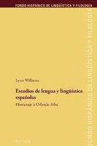 Fondo Hisp�nico de Ling��stica Y Filolog�a- Estudios de lengua y lingue�stica espa�olas