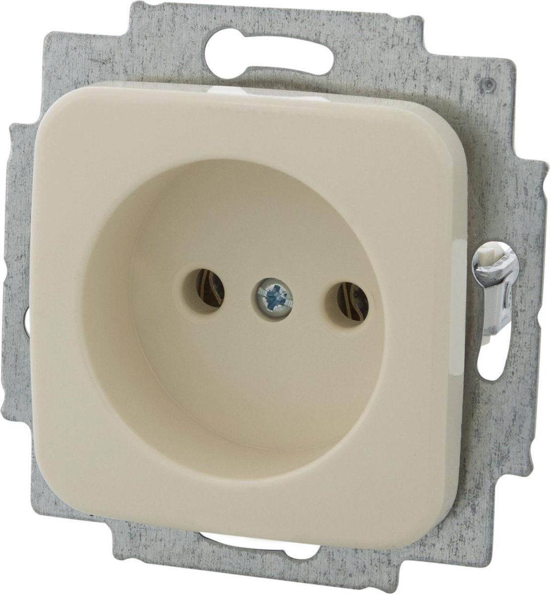 Busch-Jaeger SI Inbouw Stopcontact - 1-voudig - Crème
