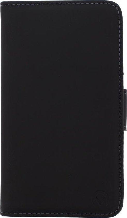 Hoesje - Mobilize - Slim Wallet Serie - Kunstlederen Bookcase - Zwart - Hoesje Geschikt Voor