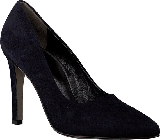 Moschino brushstroke chain slingback dames pumps blauw/wit vind je in  Sneakerstad